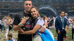 Funes Mori aconsejó a su mujer y metió un gol de media cancha