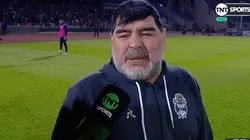 Maradona estalló contra los árbitros tras la derrota de Gimnasia: "¡Así no se puede!"