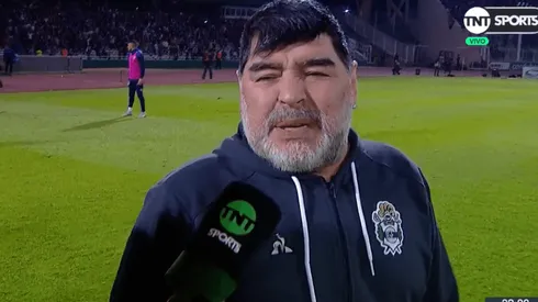 Maradona estalló contra los árbitros tras la derrota de Gimnasia: "¡Así no se puede!"