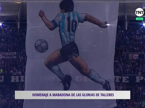 Espectacular e inolvidable recibimiento de Talleres para Maradona