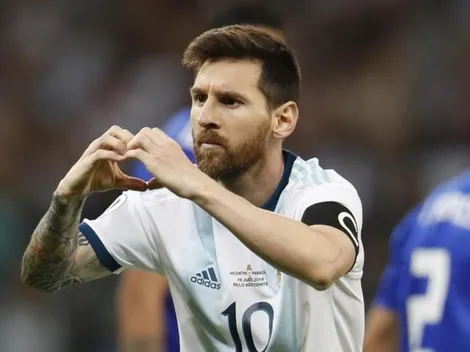 Orgullo nacional: la Selección Argentina saludó a Messi por su premio