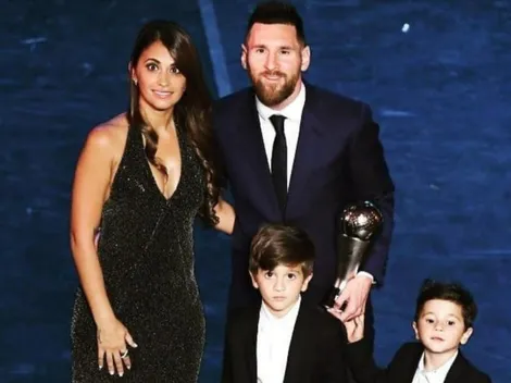 Puro amor: el posteo de Antonela Roccuzzo para Messi luego de quedarse con The Best