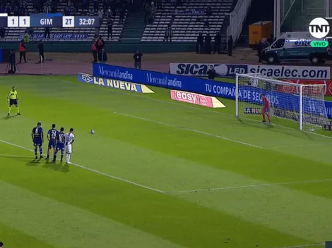 A Talleres le regalaron un penal y Dayro Moreno lo cambió por gol