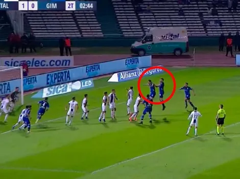 Guanini fue torazo en área de Talleres y le dio el empate al Gimnasia del Diego