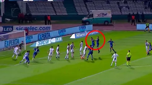 Guanini fue torazo en área de Talleres y le dio el empate al Gimnasia del Diego