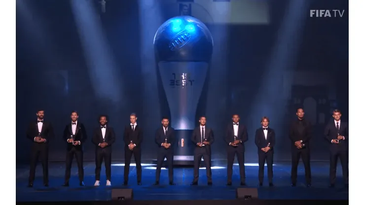 Premios The Best: el XI ideal elegido por la FIFA