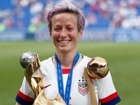 Megan Rapinoe, la mejor futbolista del año según The Best