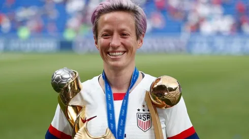 Megan Rapinoe, la jugadora del año.