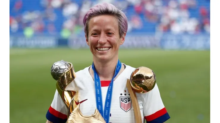 Megan Rapinoe, la jugadora del año.