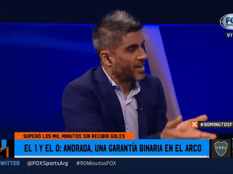 Bulos, en 90 Minutos: "Andrada es más que Armani, es más que todos"