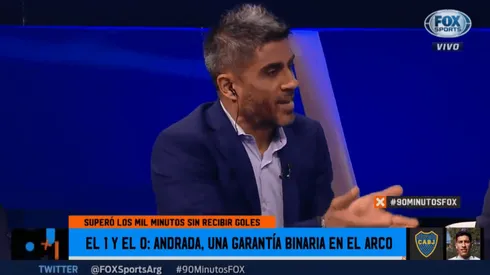 Bulos, en 90 Minutos: "Andrada es más que Armani, es más que todos"