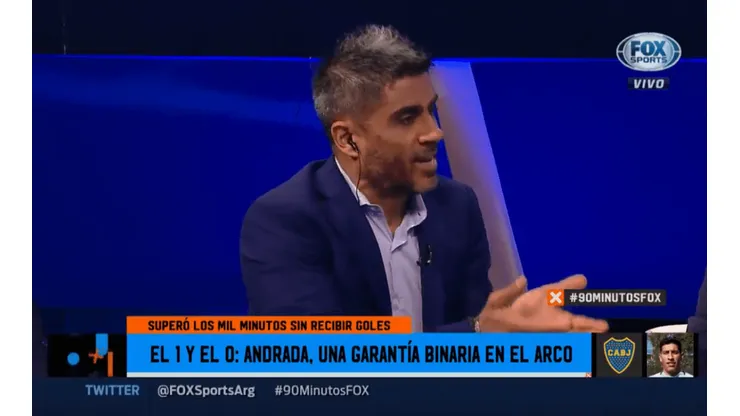 Bulos, en 90 Minutos: "Andrada es más que Armani, es más que todos"