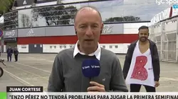 Un hincha de Boca se infiltró en Núñez, salió en vivo por TyC Sports e hizo explotar a los de River