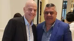 La carta que Gianni Infantino le escribió al Chiqui Tapia por su cumpleaños