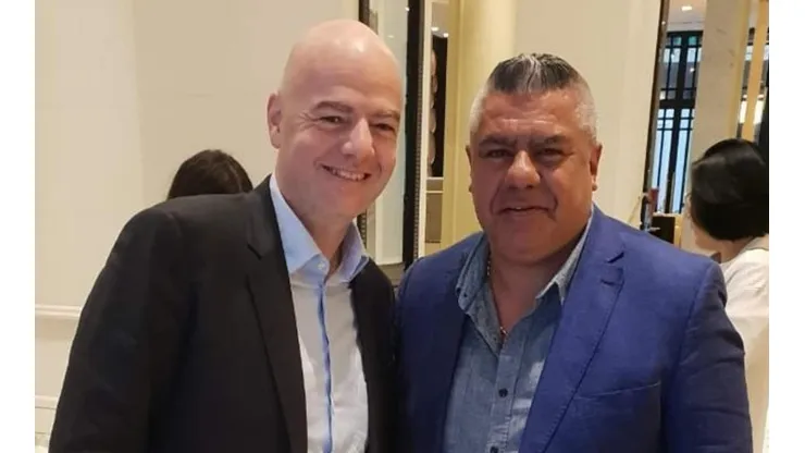 La carta que Gianni Infantino le escribió al Chiqui Tapia por su cumpleaños