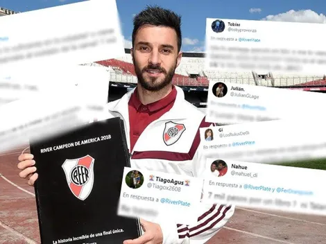 River lanzó un libro que cuesta más de 100 dólares y los hinchas explotaron en Twitter