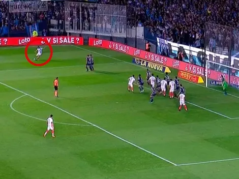 Desde un ángulo imposible, Giménez sorprendió a Racing y le dio el empate a Arsenal