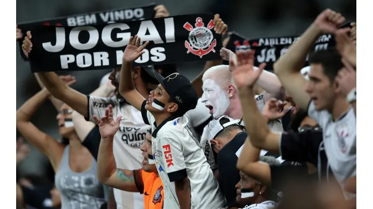 Los apasionados hinchas de Corinthians.