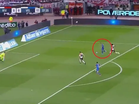 Descalabro defensivo de River y gran remate de Domínguez para que gane Vélez