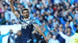 Darío Cvitanich marcó el primer gol de Racing.