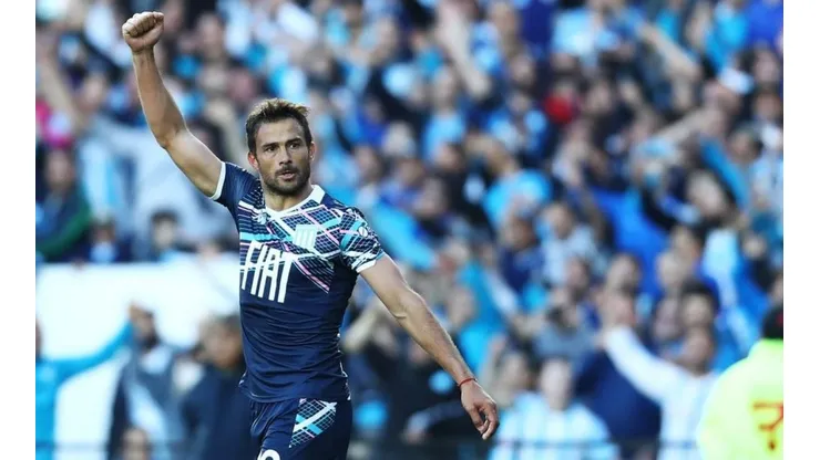 Darío Cvitanich marcó el primer gol de Racing.