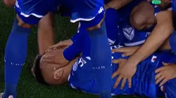 Se emocionó: Almada se puso a llorar tras convertirle el gol a River