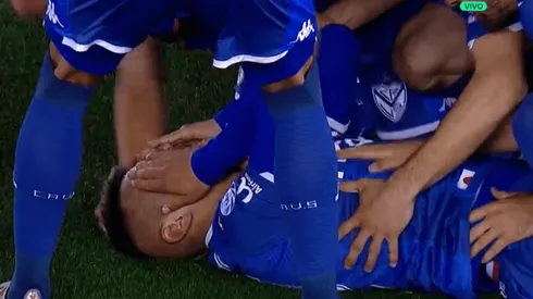 Se emocionó: Almada se puso a llorar tras convertirle el gol a River