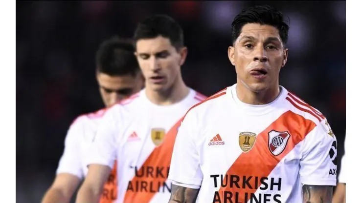 Gran preocupación en River por Enzo Pérez.