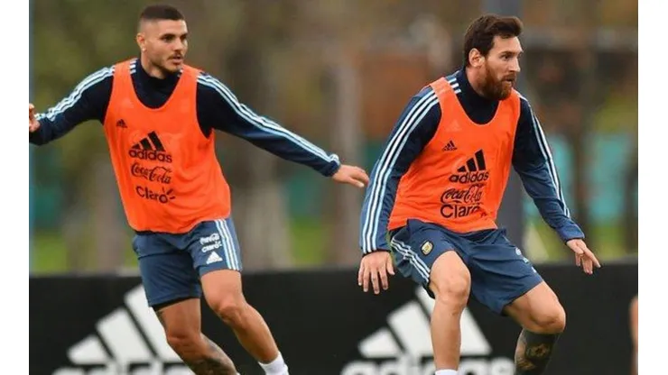 Mauro Icardi aclaró que está todo bien con Lionel Messi