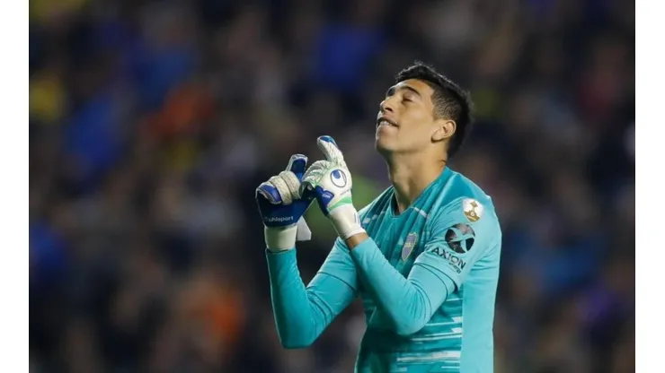 Esteban Andrada en clave en Boca.