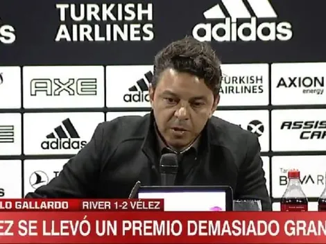 Entre las malas, unas buenas: Gallardo dijo que lo de Pratto y De la Cruz es leve