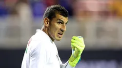 El trolleo del Puebla a Nahuel Guzmán