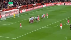 Arsenal lo dio vuelta con uno menos gracias a esta pincelada de Aubameyang