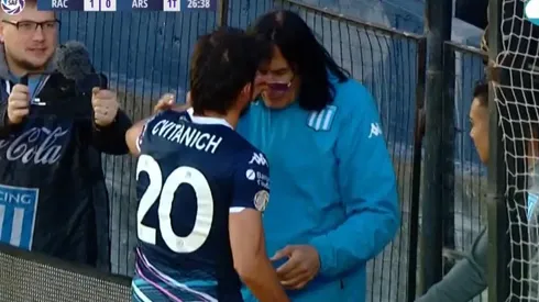 Video: Cvitanich hizo el primero de Racing y metió festejo loco
