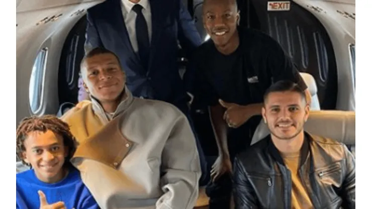 ¿Nace una nueva amistad?: Mbappé posteó en Instagram una foto con Icardi