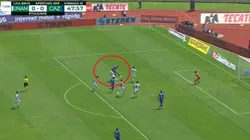 Remate contundente: Jonathan Rodríguez rompió el cero ante Pumas