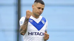 Mauro Zárate durante una de sus etapas en Vélez.