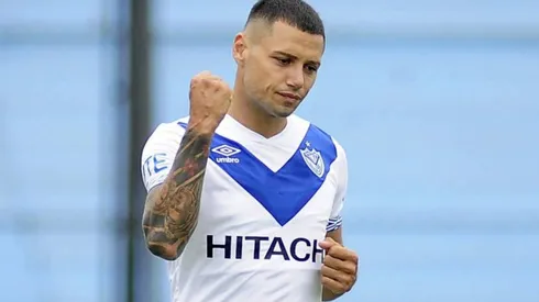 Mauro Zárate durante una de sus etapas en Vélez.