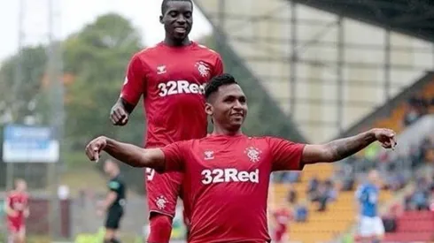 Alfredo Morelos volvió a lucirse con el Rangers de Escocia