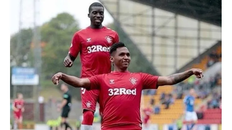 Alfredo Morelos volvió a lucirse con el Rangers de Escocia