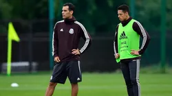 Rafa Márquez admira la mentalidad y confianza de Chicharito