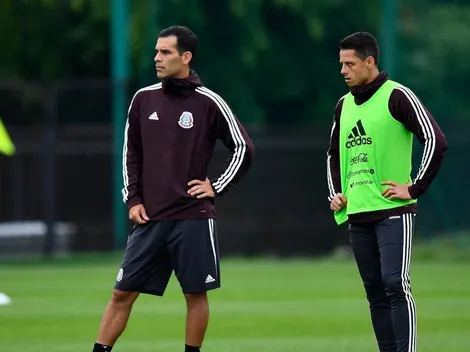 Rafa Márquez admira la mentalidad y confianza de Chicharito