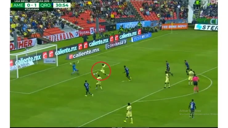 América lo igualó al minuto tras el golazo de Fabián Castillo
