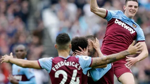 West Ham le ganó al Manchester United con un gol mágico de tiro libre sobre el final