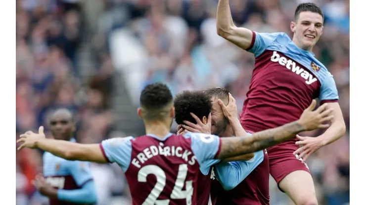 West Ham le ganó al Manchester United con un gol mágico de tiro libre sobre el final