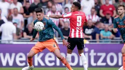 Con Edson Álvarez de titular, Ajax empató en el clásico con PSV