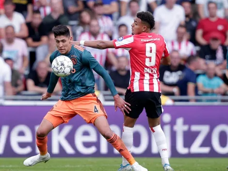 Con Edson Álvarez de titular, Ajax empató en el clásico con PSV