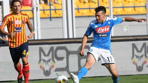 Chucky entró de cambio en Napoli, que goleó a Lecce