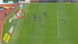 Minuto fatal para Pablo Aguilar: casi pone el primer gol y luego sufrió un duro golpe