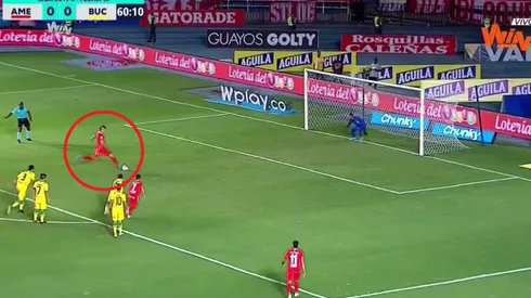 Con clase y fortaleza: Michael Rangel pone al América a ganar contra Bucaramanga